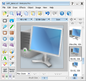 Awicons icon editor