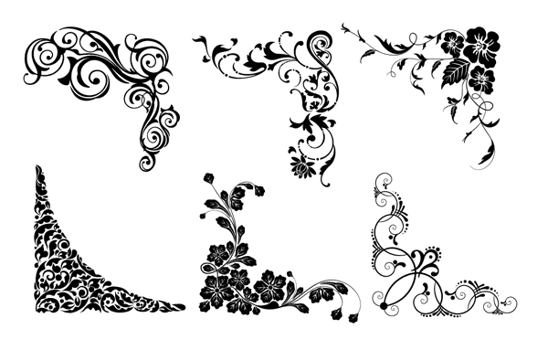 Black Floral