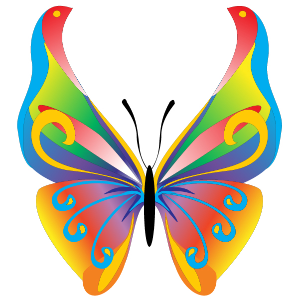 Floral Butterfly