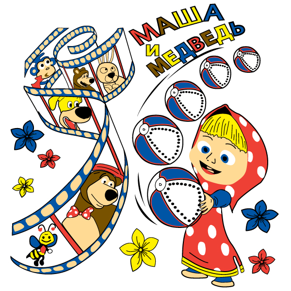 Masha i Medved cartoon