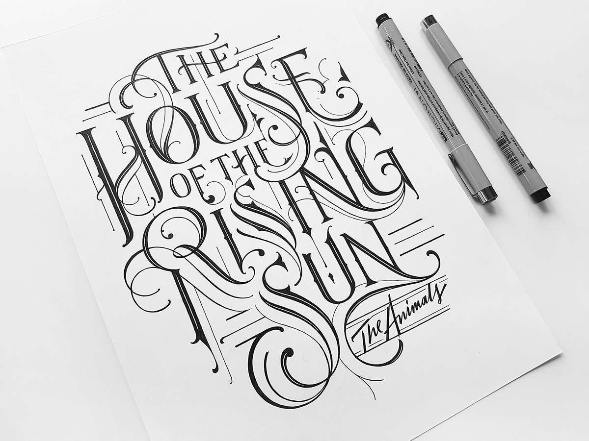 Calligraphy Design by Mateusz Witczak