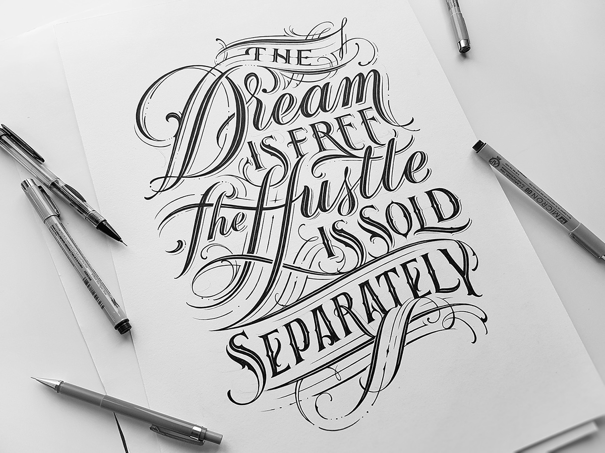 Calligraphy Design by Mateusz Witczak