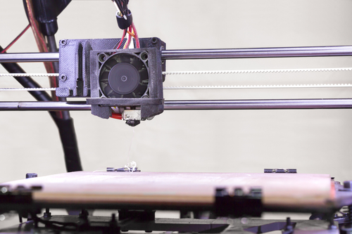 Detail of the Open Source 3D Printer