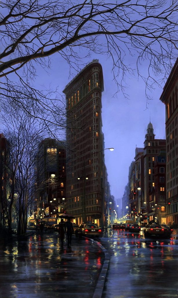 Flatiron. Rain