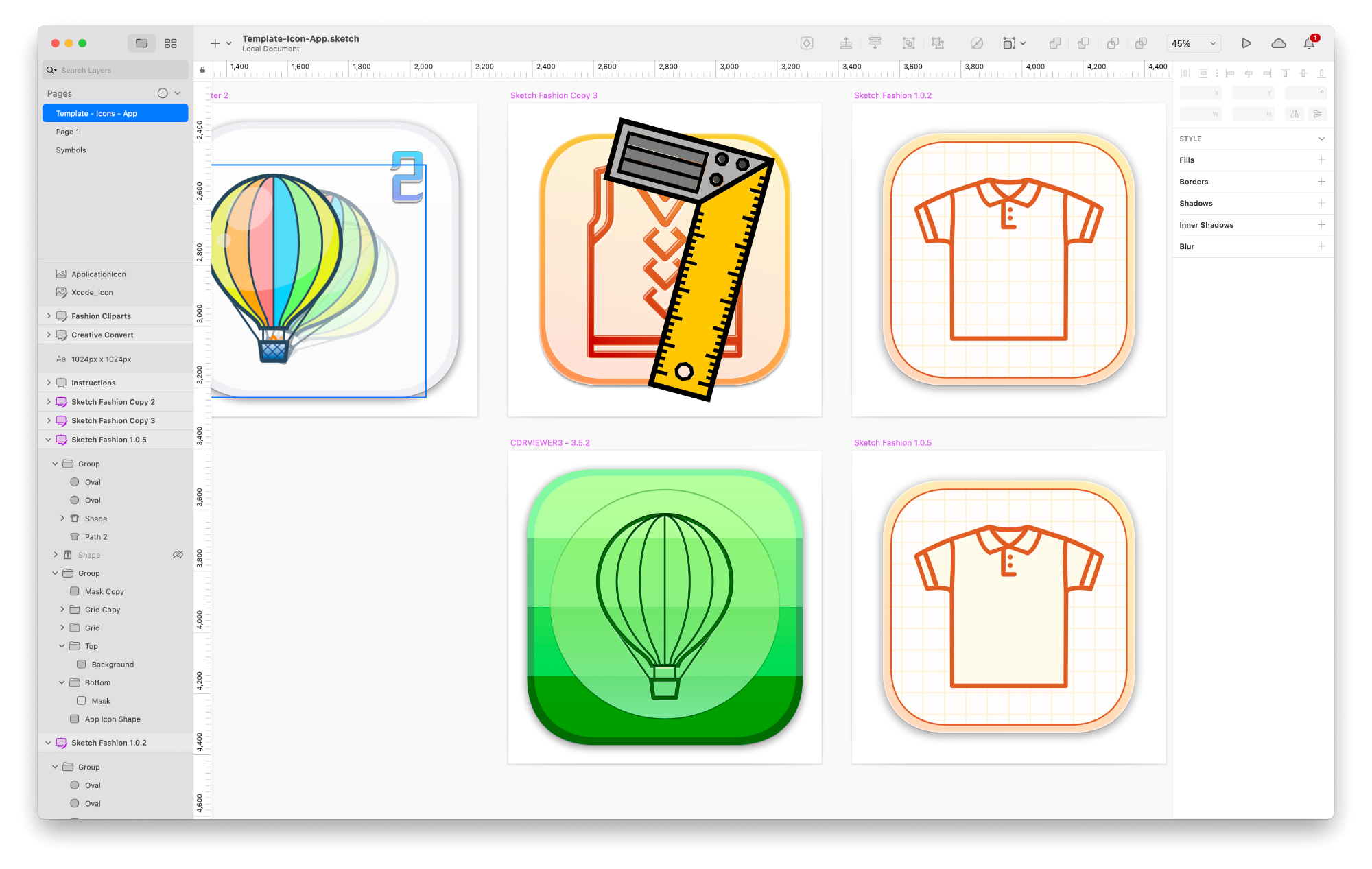 Sketch app from Bohemian Coding, Best Interface Design App